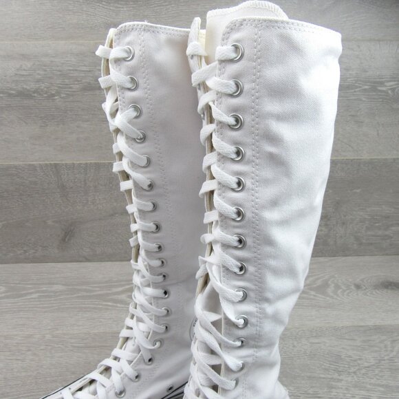 Converse Chuck Taylor All Star XX HI Womens Size 7.5 White Sneakers NEW - Picture 5 of 16
